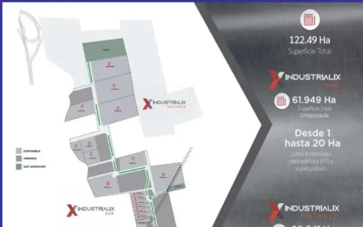 Terreno En Venta De 10545 m2 En Parque Industrial En Corregidora Querétaro