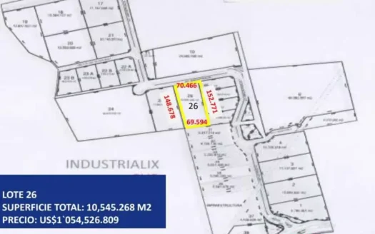 Terreno En Venta De 5590m2 En Parque Industrial En Corregidora Querétaro